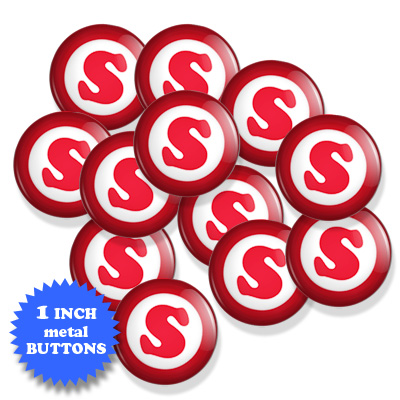 Spongercity 1 inch Buttons