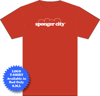 Spongercity Red Logo Tshirt